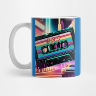 80s nostalgia cassette Mug